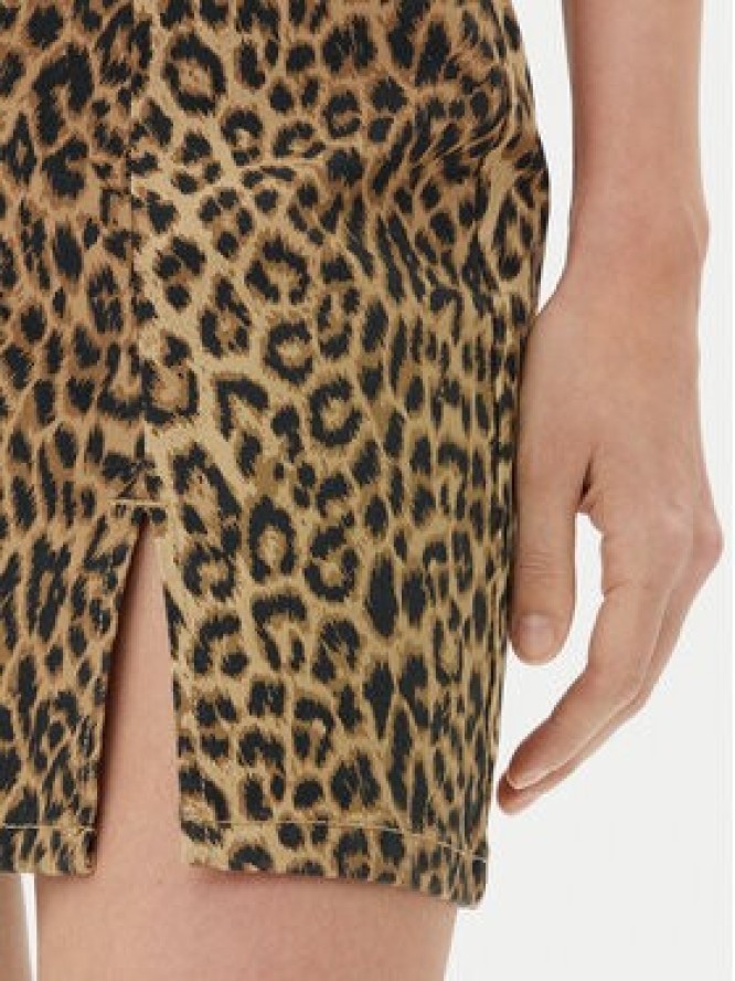 Vero Moda Spódnica mini Nelly 10329966 Brązowy Slim Fit