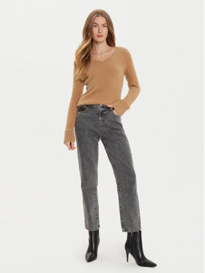 Morgan Sweter 212-MOOVE Beżowy Regular Fit