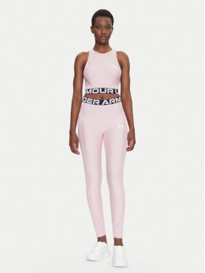 Under Armour Koszulka techniczna HeatGear 1388694 Różowy Slim Fit