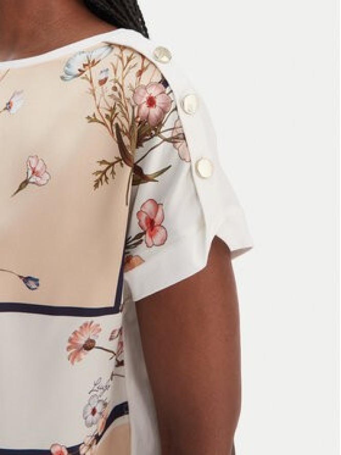 Liu Jo T-Shirt WA6437 J6308 Beżowy Regular Fit