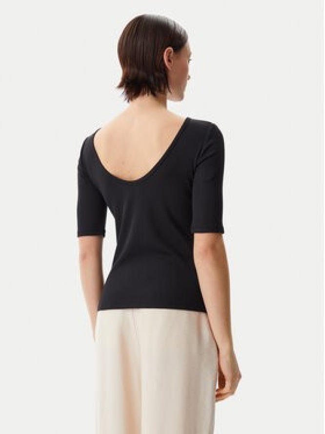 Calvin Klein Bluzka K20K208244 Czarny Slim Fit