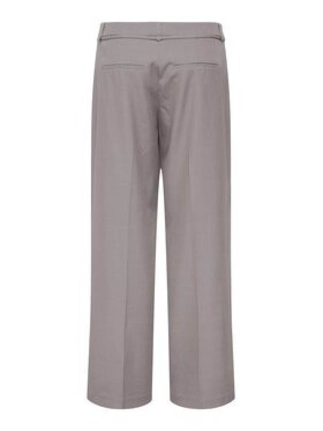 ONLY Spodnie materiałowe Marine 15338350 Szary Straight Fit