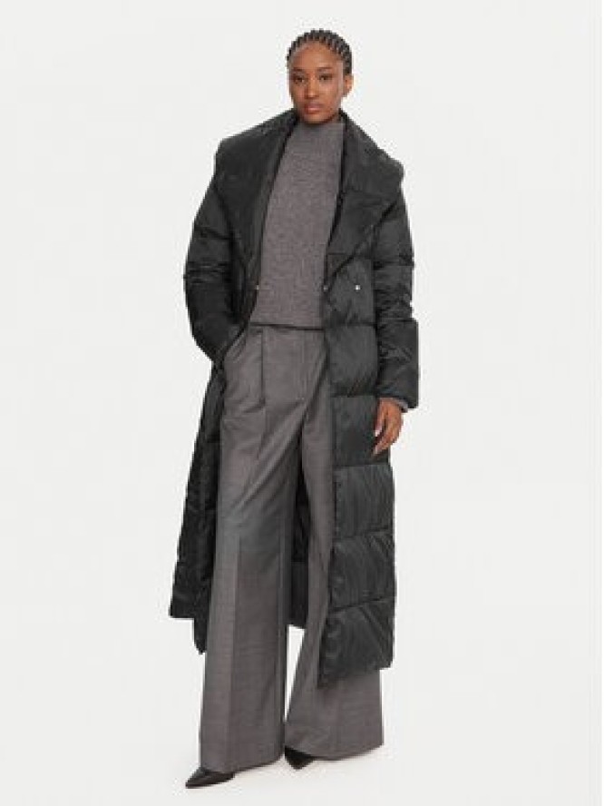 TWINSET Kurtka puchowa 252TT2050 Czarny Regular Fit