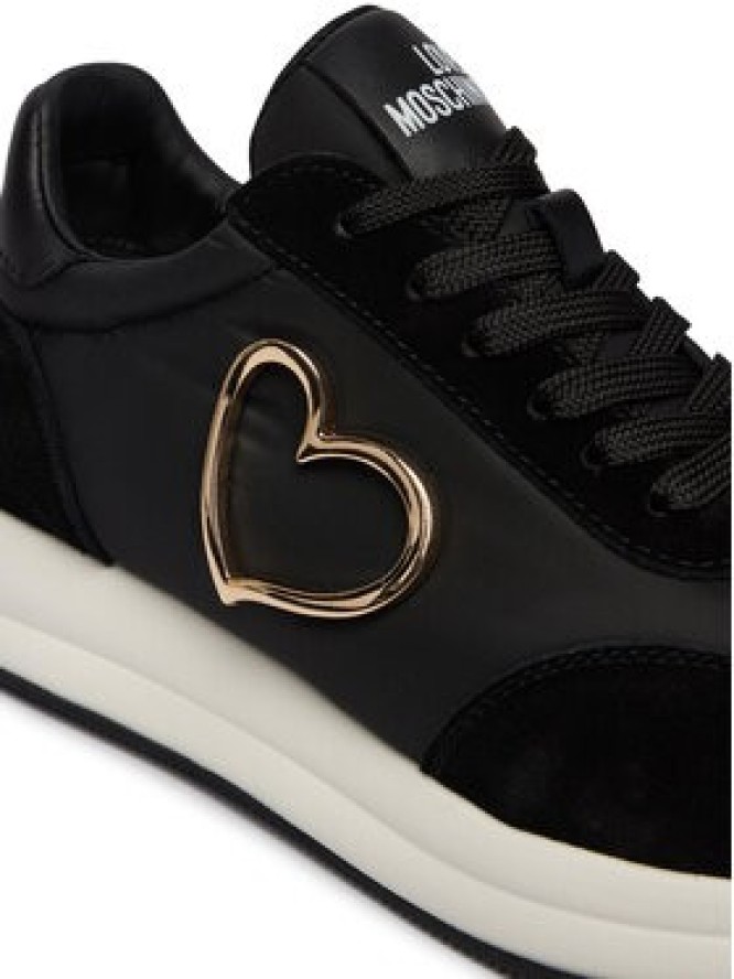 LOVE MOSCHINO Sneakersy JA15344G1OINC00A Czarny