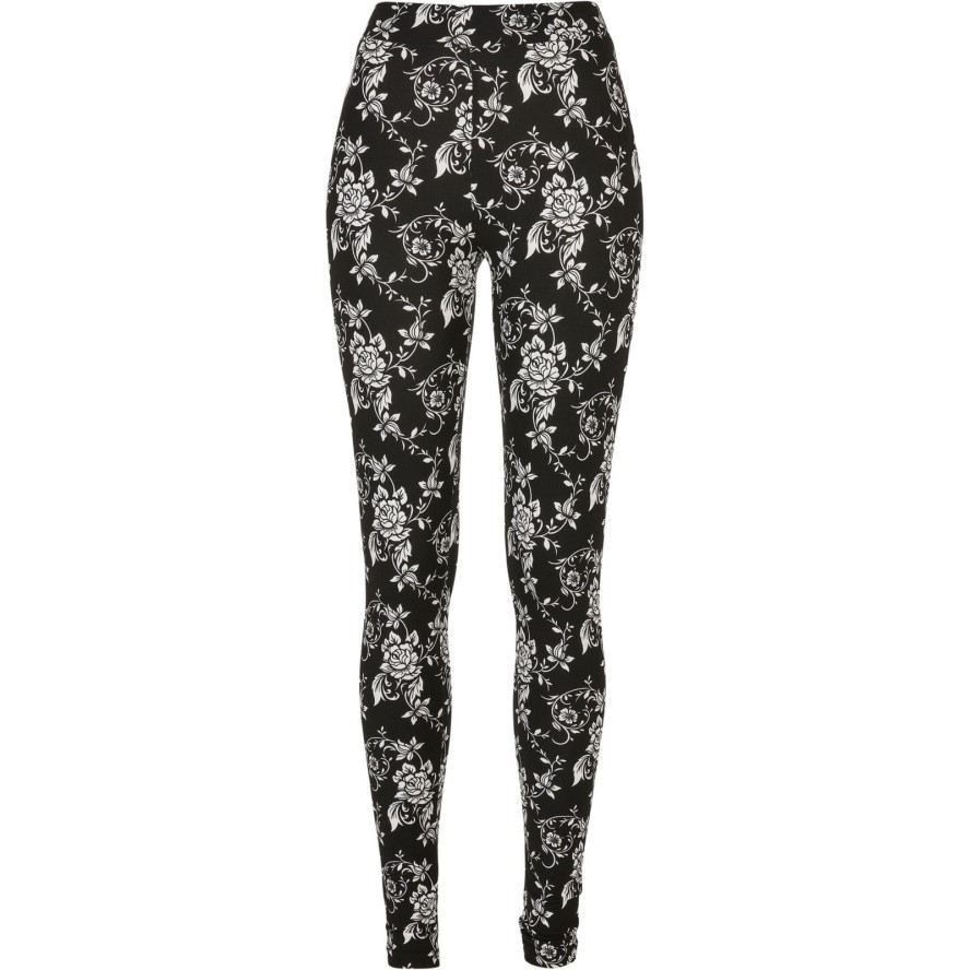 Legginsy damskie Urban Classics Soft AOP