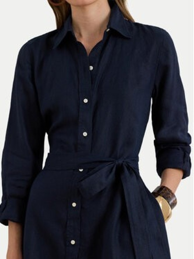 LAUREN RALPH LAUREN Sukienka koszulowa 200P13686002 Granatowy Regular Fit