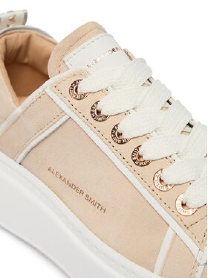 Alexander Smith Sneakersy Wembley High ASBDWHW 0596 Beżowy