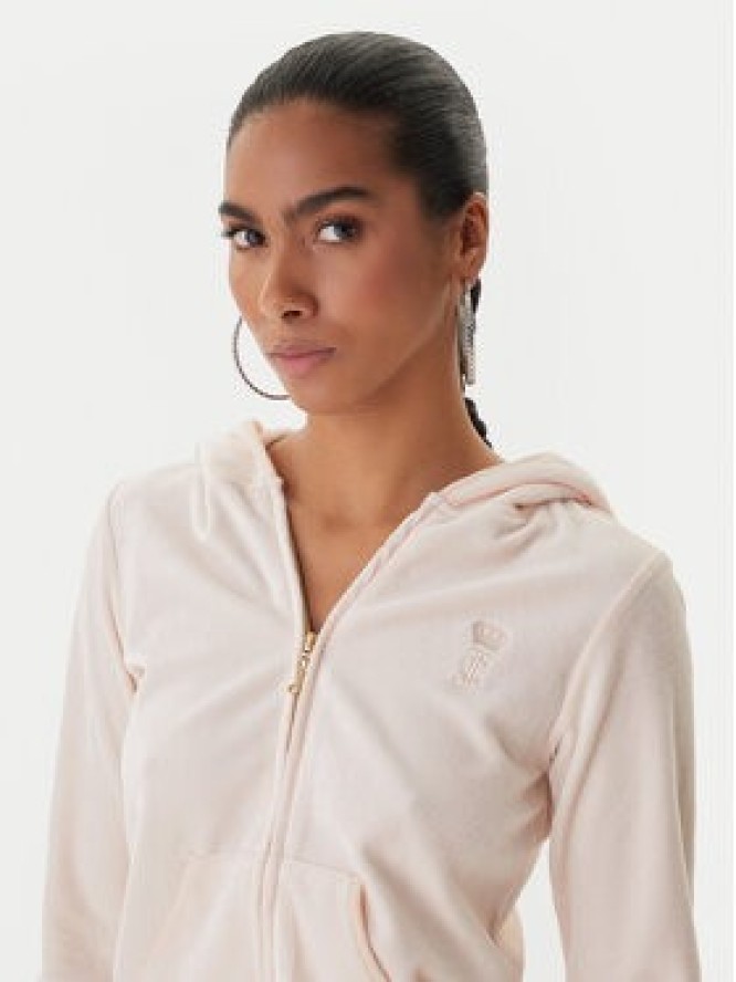 Juicy Couture Bluza Robyn JCSEBJ007G Różowy Slim Fit