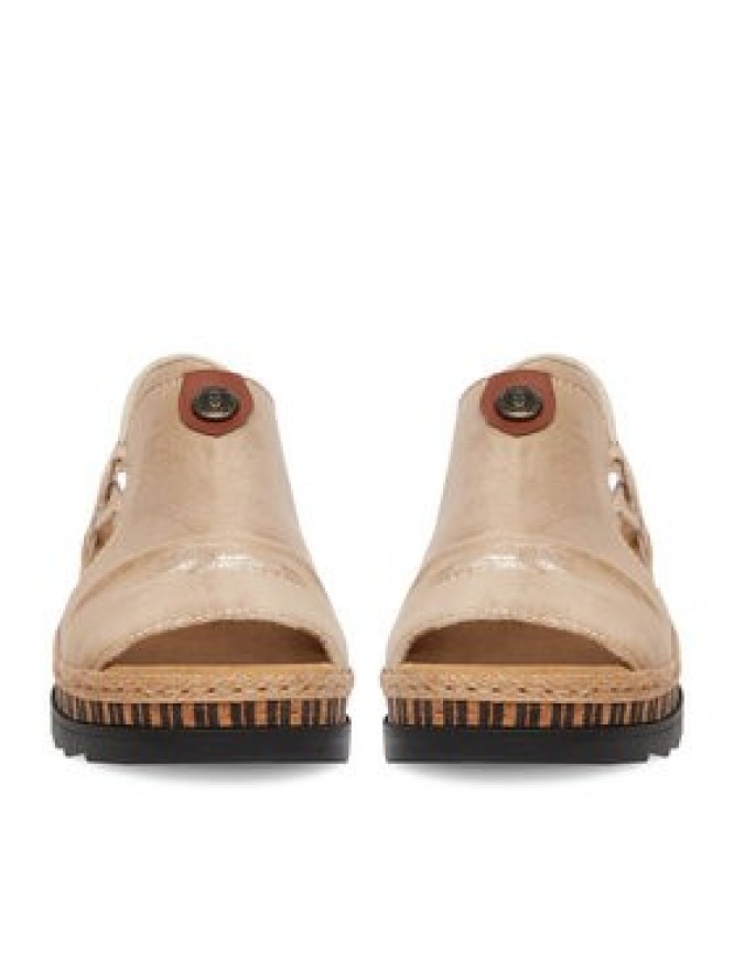 Rieker Sandały CEO-V7972-60 Złoty