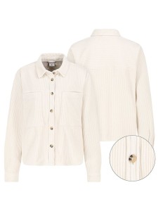 Sublevel Koszula sztruksowa w kolorze kremowym rozmiar: M