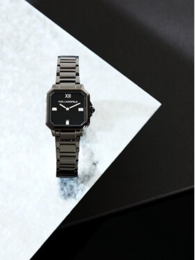 KARL LAGERFELD Zegarek R0553102504 Czarny