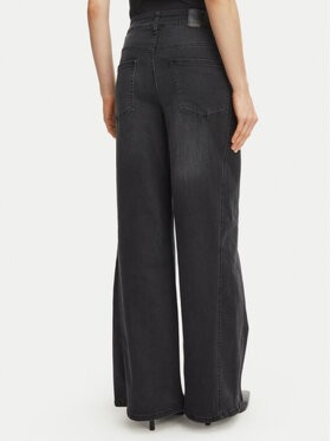 Fracomina Jeansy FP26WV3013D40493 Czarny Flared Leg