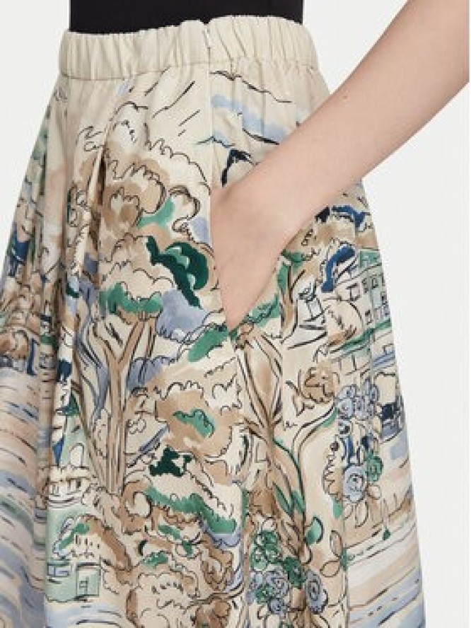 Weekend Max Mara Spódnica midi Adepto 2625106011 Beżowy Regular Fit