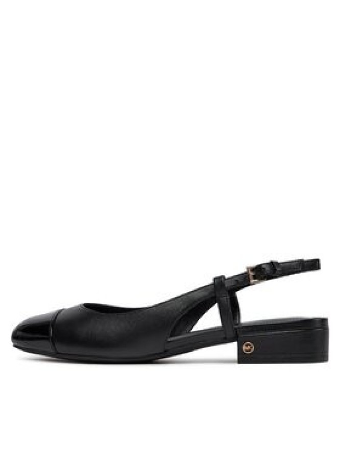 MICHAEL Michael Kors Baleriny Perla Flex Sling Flat 40R4PLFP1L Czarny