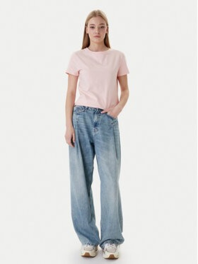 Guess T-Shirt V3BI11 J1314 Różowy Regular Fit