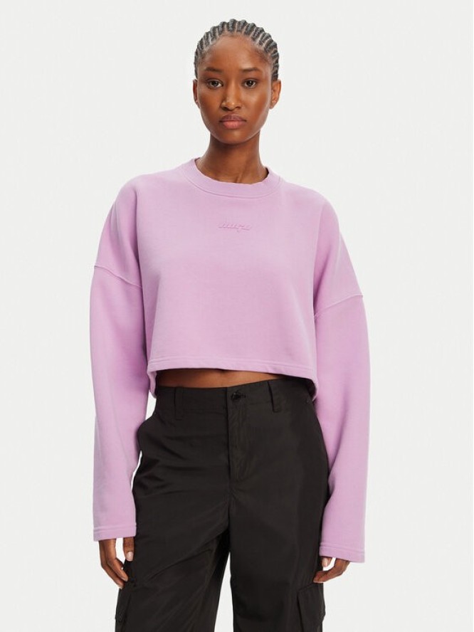 HUGO Bluza Derissa_B 50545035 Różowy Relaxed Fit