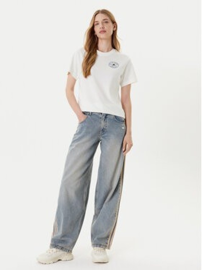 adidas T-Shirt Farmers Market Graphic KB2485 Écru Regular Fit