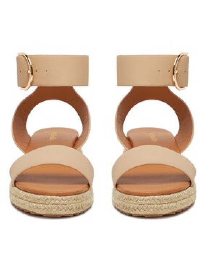 DeeZee Espadryle QS276-1 Beżowy