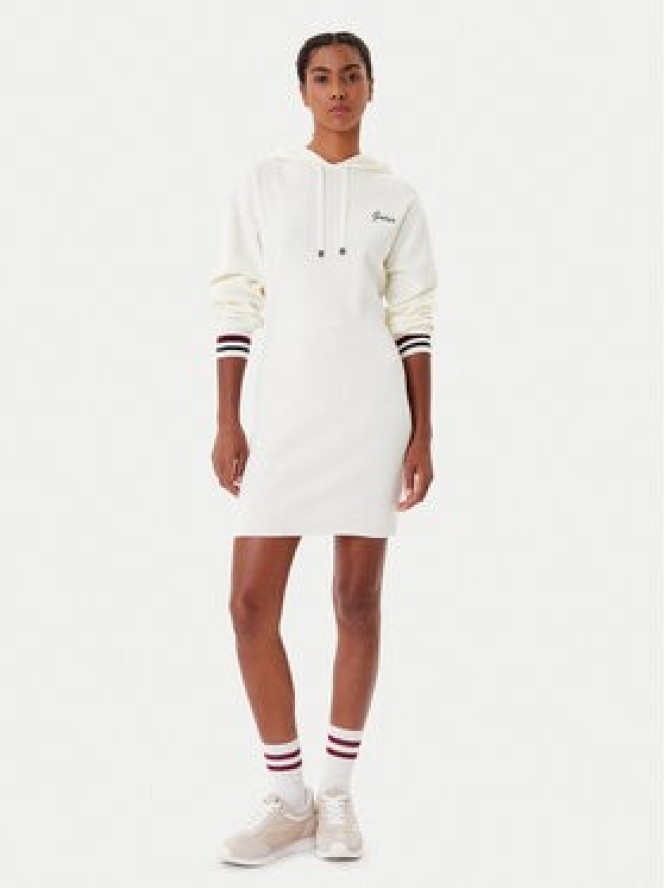 Guess Sukienka dzianinowa V5BK01 Z1152 Écru Regular Fit