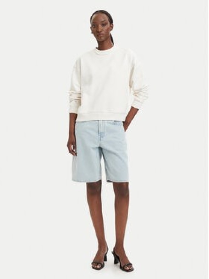 HUGO Bluza Dismoolie B 50566506 Kremowy Relaxed Fit