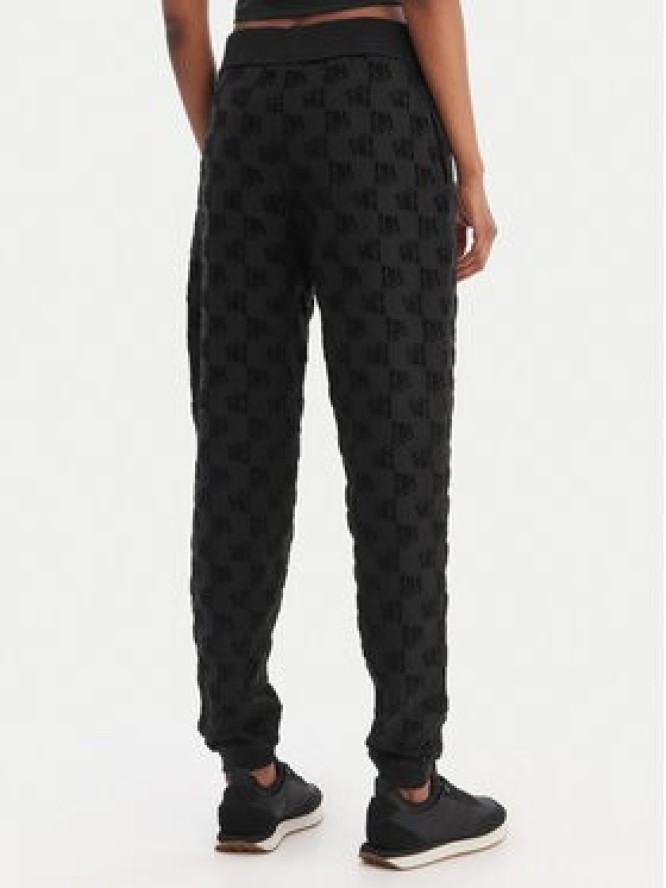 HUGO Spodnie dresowe Monogram 50556809 Czarny Regular Fit