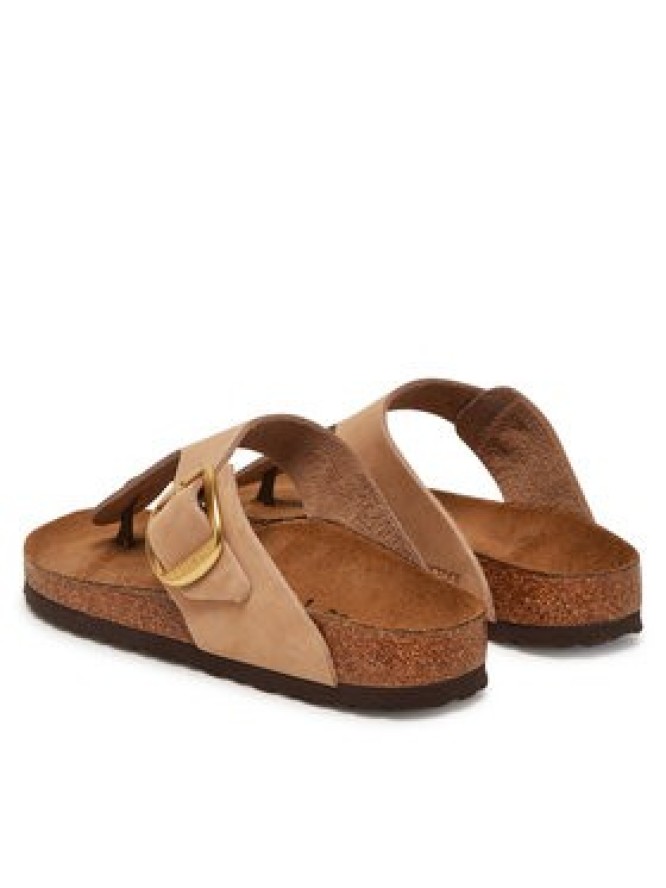 Birkenstock Japonki Gizeh Big Buckle LENB 1024007 Różowy