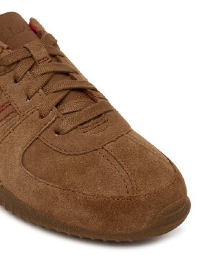Clarks Sneakersy Meridor Lace 26320261 Brązowy