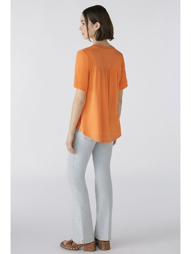 Oui Bluzka w kolorze pomarańczowym rozmiar: 34