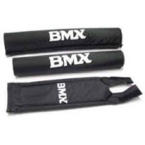 Zestaw padów BMX Gransier kompletny czarny