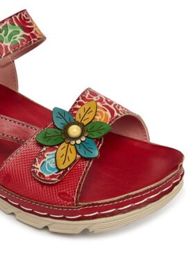 Laura Vita Sandały Dorry 21 Czerwony