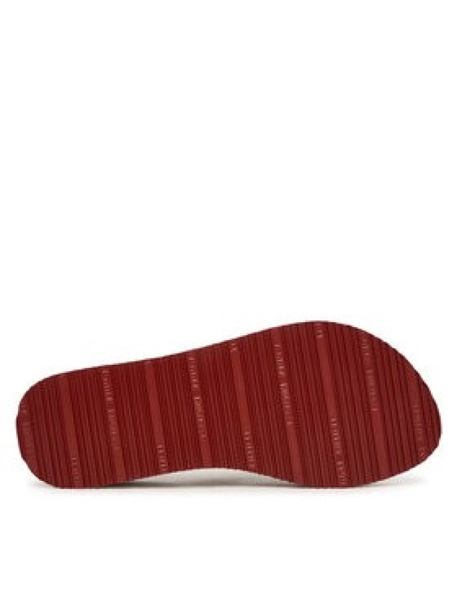 Tommy Hilfiger Japonki Th Corporate Wedge Summer Sandal FW0FW09695 Granatowy