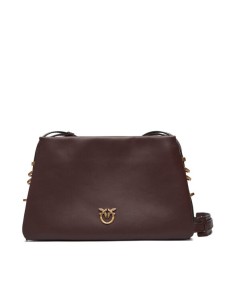 PINKO Torebka Triplet Mini AI 25-26 PLTT 105883 A0QO Brązowy