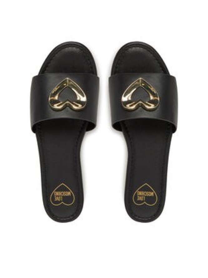 LOVE MOSCHINO Klapki JA28161G0MIA0000 Czarny