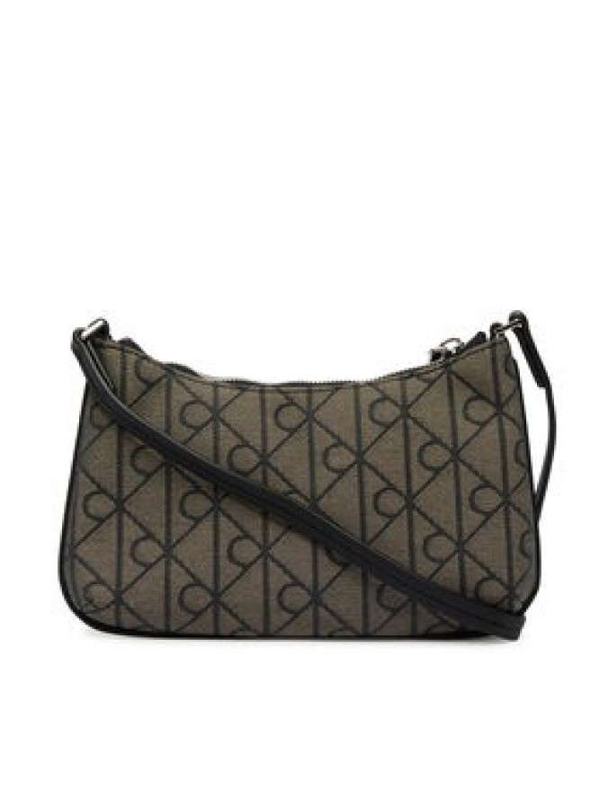 Calvin Klein Torebka Emblem Aop LV04F1164G Czarny