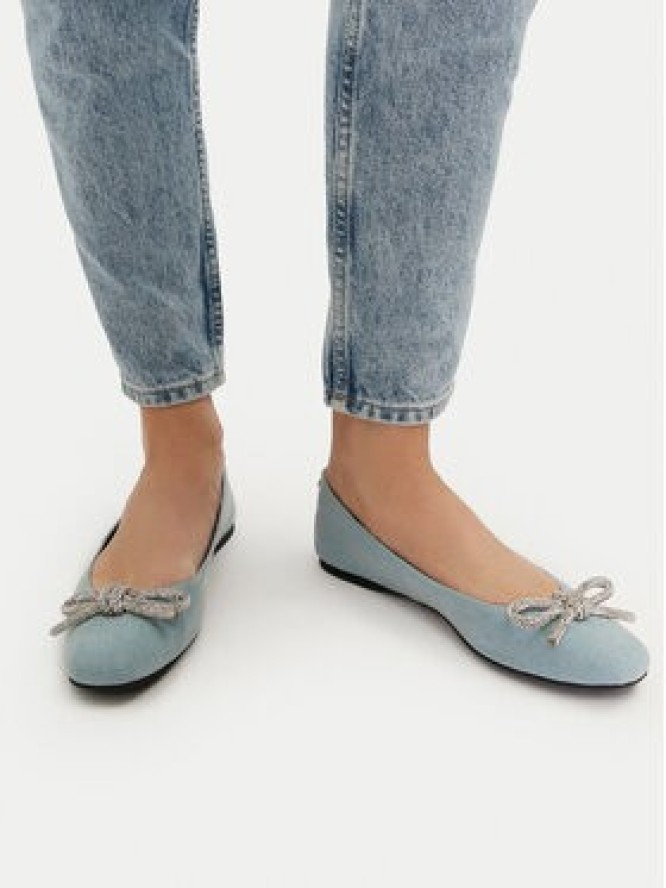 Steve Madden Baleriny Nilsa SM11003517 Niebieski