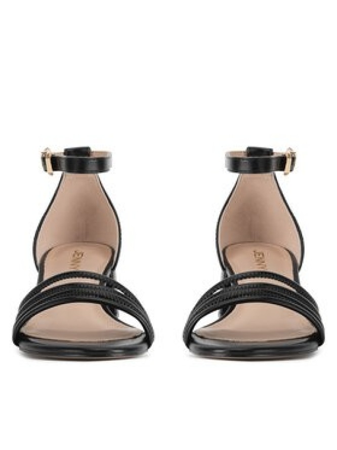 JENNY Sandały LS6026-06 Czarny