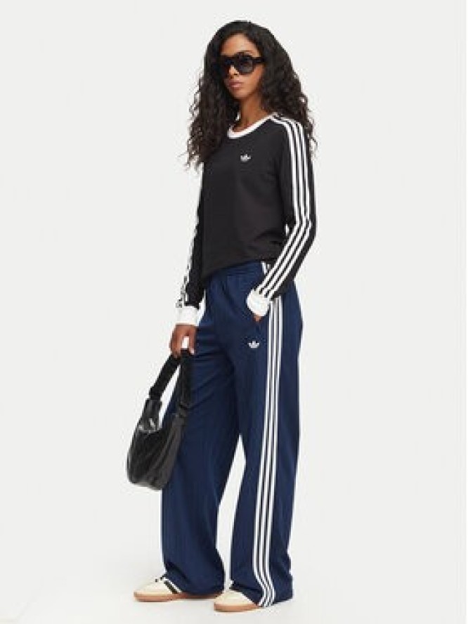 adidas Bluzka 3 Stripes KD7964 Czarny Slim Fit