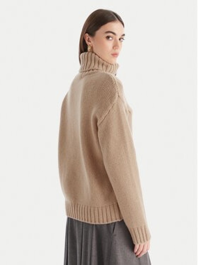 Luisa Spagnoli Golf Cerema 100250 Beżowy Regular Fit