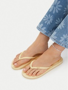 Roxy Japonki CEOWB-SS25-3C021 Żółty jasny