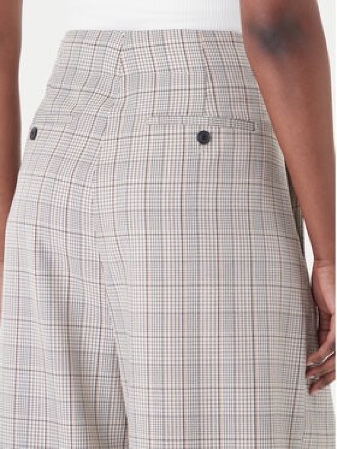 BOSS Spodnie materiałowe Telda1 50553949 Beżowy Oversize