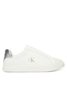 Calvin Klein Sneakersy Low Pro Cups Laceup Lth Met HW0HW02846 Biały