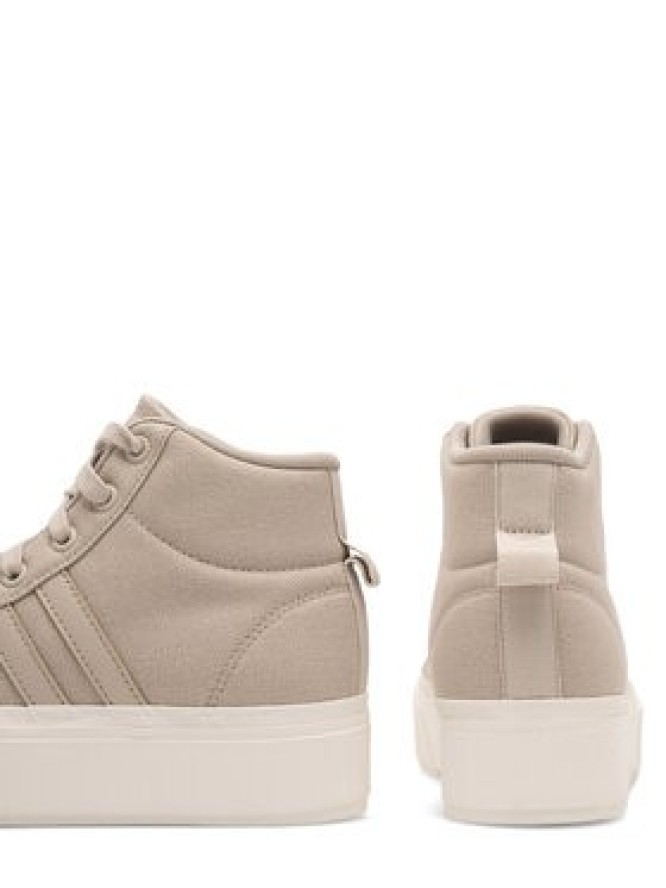 adidas Sneakersy BRAVADA 2.0 MID PLATFORM IE2315 Beżowy