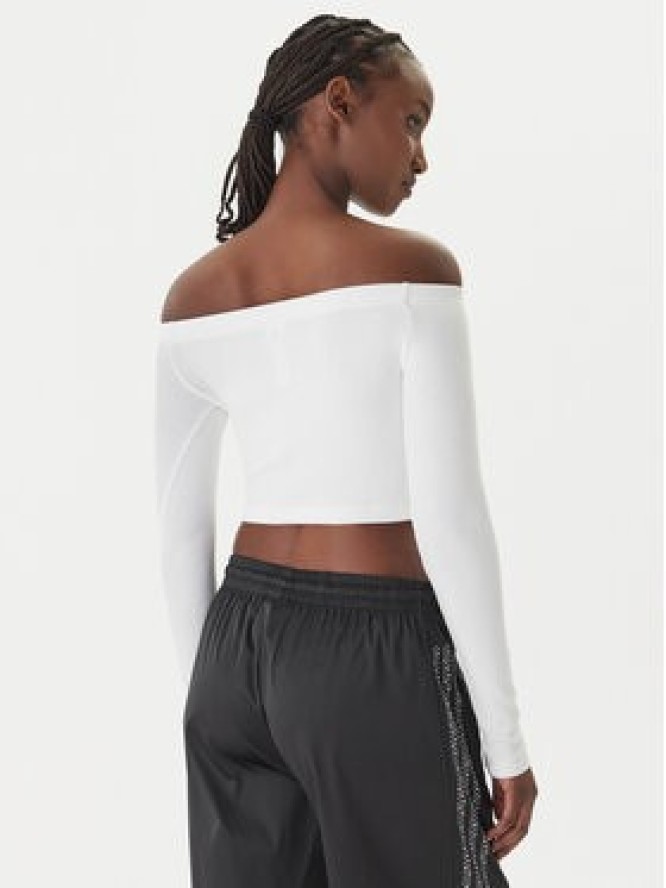 adidas Bluzka Essentials KE3153 Biały Slim Fit