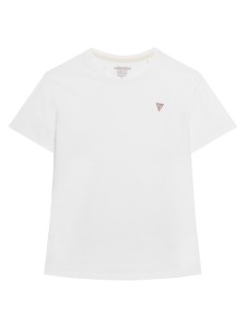 Guess Jeans T-Shirt W4YI10 J1314 Biały Regular Fit