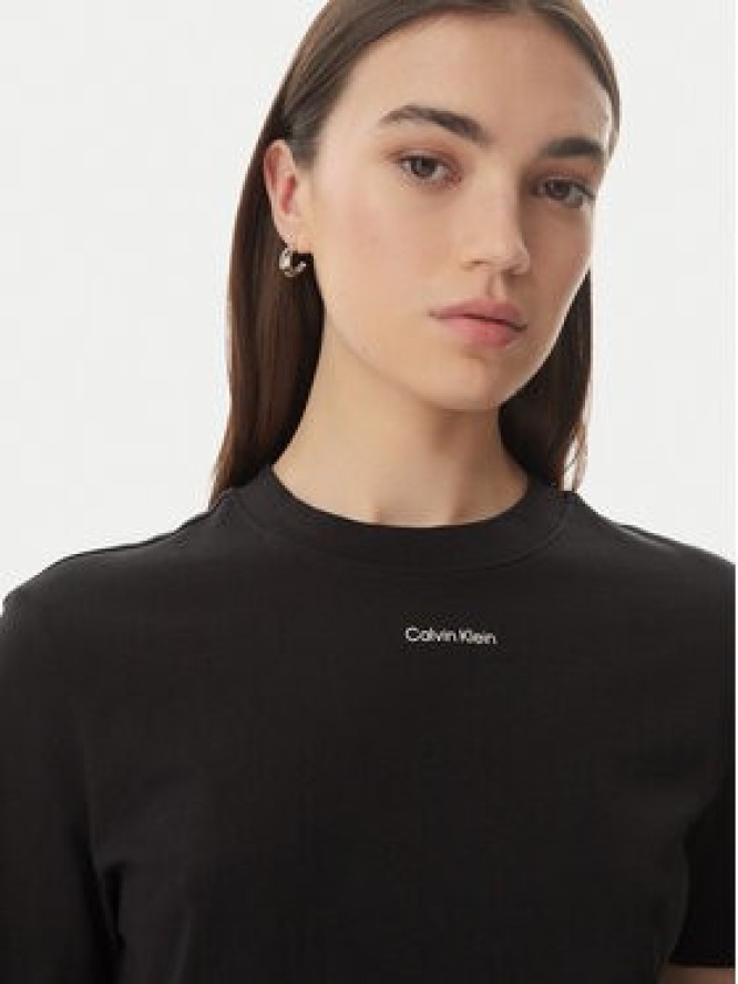 Calvin Klein T-Shirt Classic LV147C857G Czarny Regular Fit