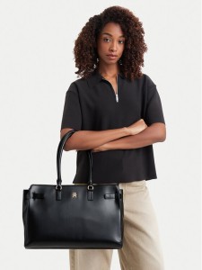 Tommy Hilfiger Torebka AW0AW19069 Czarny