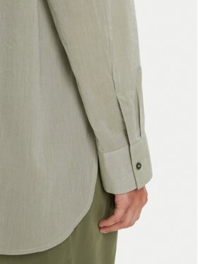 Marc O'Polo Koszula 506 0995 42061 Zielony Relaxed Fit