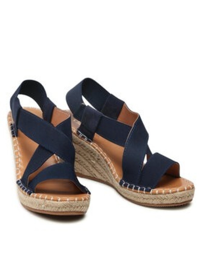 Clara Barson Espadryle WSS20460-02 Granatowy