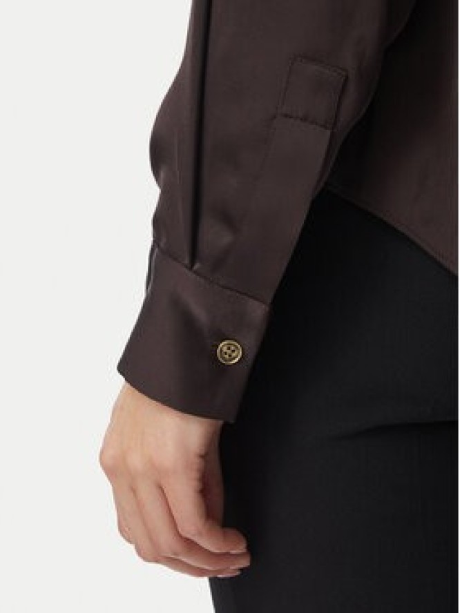 MICHAEL Michael Kors Koszula MF640I8AYJ Brązowy ciemny Regular Fit