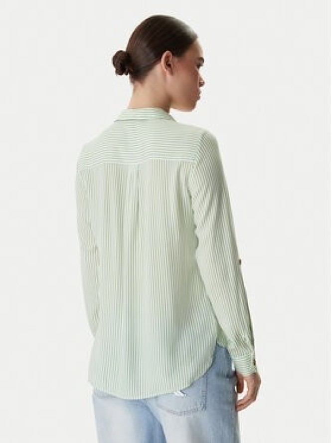 Vero Moda Koszula Bumpy 10275283 Zielony Regular Fit